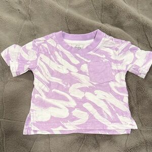 Little Bipsy Purple and White Kids T-Shirt
